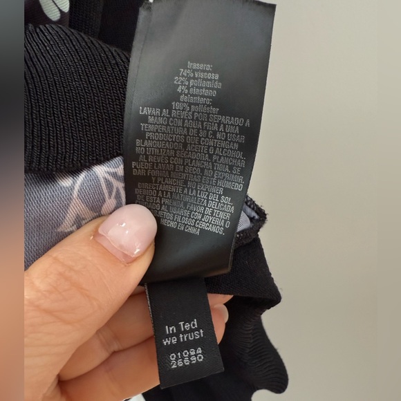 TED BAKER Letino Hazel Ruffle Top Size 2 - Picture 12 of 12